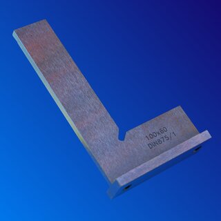 Flachwinkel mit Anschlag 100 x 60 mm