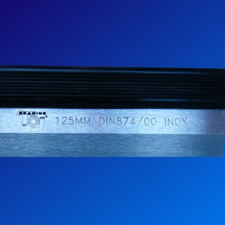 Haarlineal 125mm im Etui