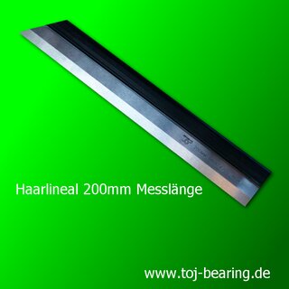 Haarlineal 200mm im Etui